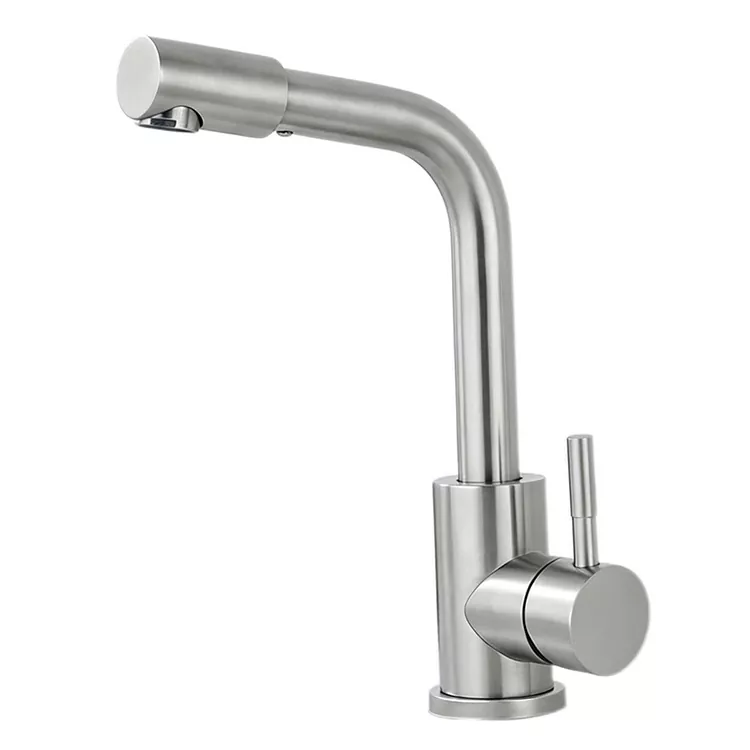 Faucet tal-baċin sħun u kiesaħ li jdur 360° b'funzjoni doppja
