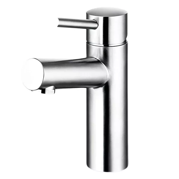 Faucet tal-baċin sħun u kiesaħ b'manku wieħed