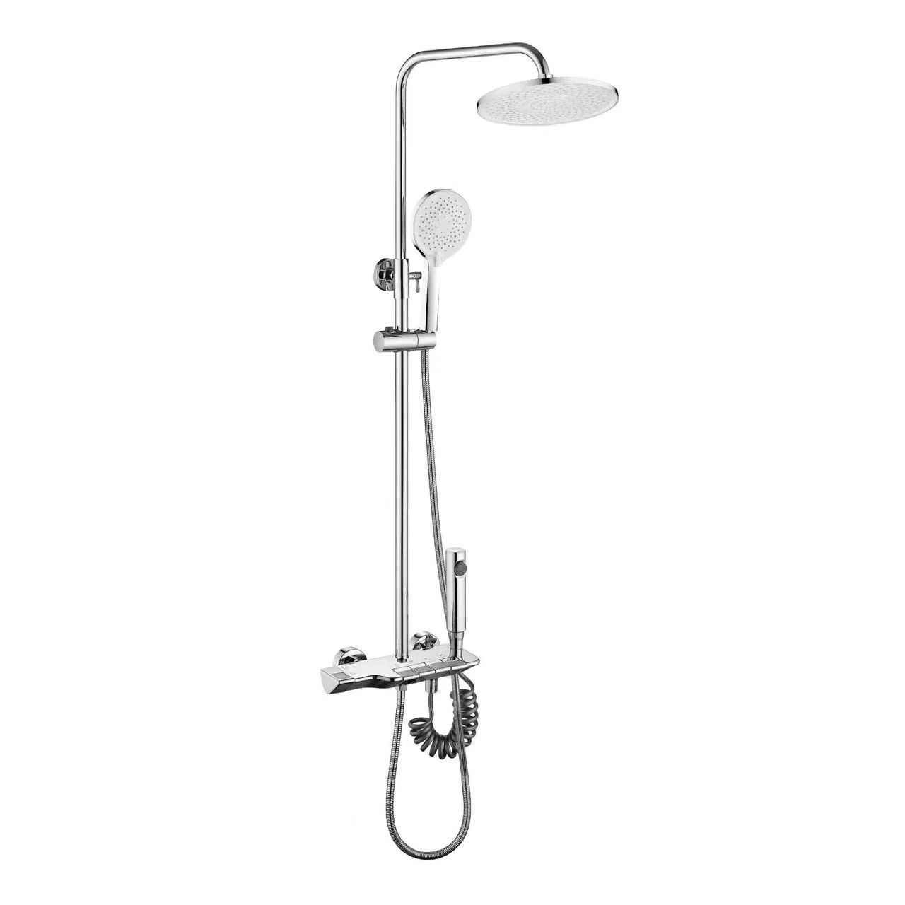 Piano Key Hot and Cold Shower Set