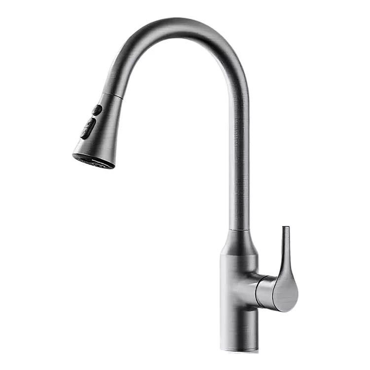 Faucet tal-kċina sħun u kiesaħ li jdur 'il barra Faucet tal-kċina sħun u kiesaħ li jdur 'il barra