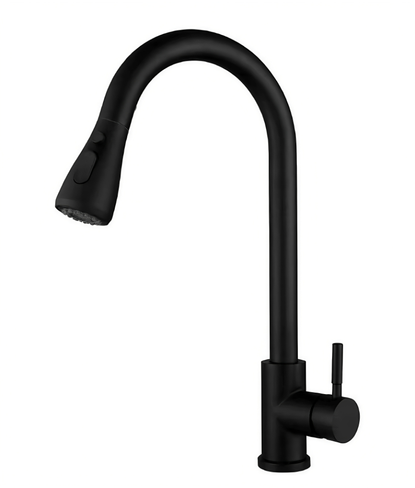 Faucet sħun u kiesaħ tal-kċina li jinġibed b'manku wieħed li tiftaħ il-ġenb Faucet sħun u kiesaħ tal-kċina li jinġibed b'manku wieħed li tiftaħ il-ġenb