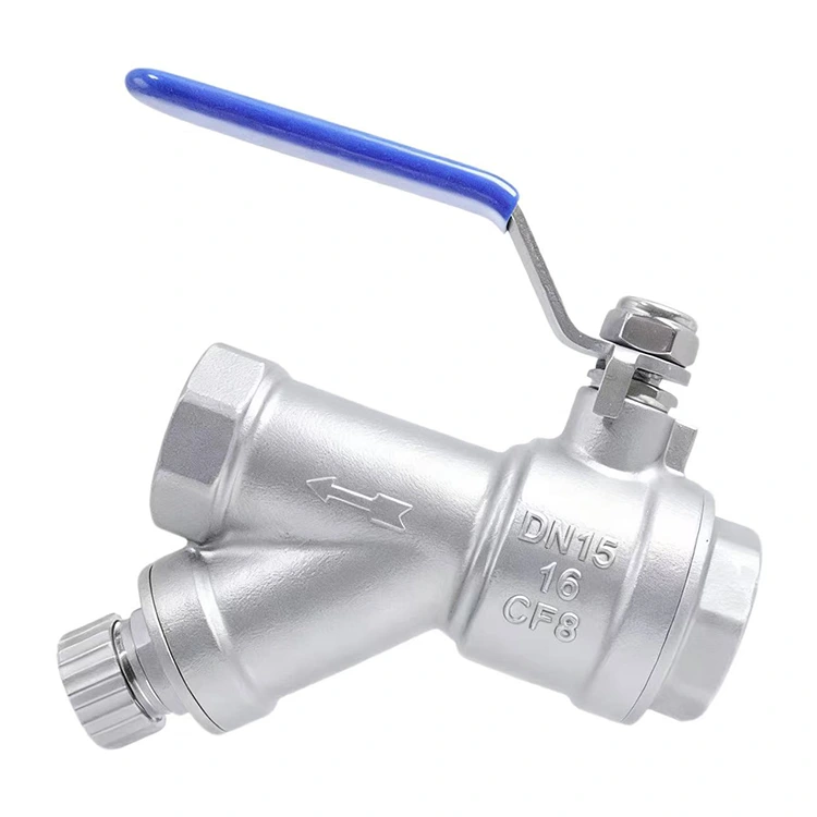 Strainer Blowdown Valve għall-Ilma u Drenaġġ