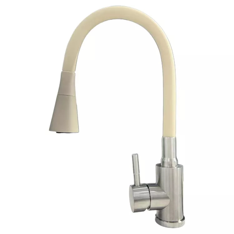 Faucet sħun u kiesaħ tal-kċina b'mod doppju li jdur universali Faucet sħun u kiesaħ tal-kċina b'mod doppju li jdur universali
